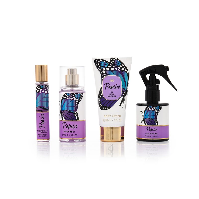 Perfume Gift Set - Manufacturer 4PC Hair Perfume Travel Wholesale Gift Box SG0146