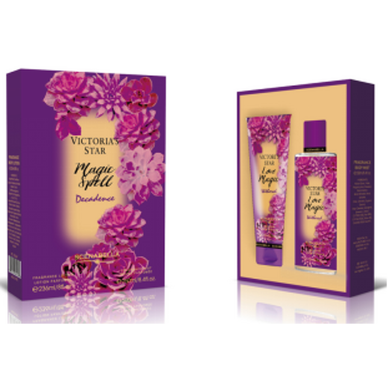Gift Set - Manufacturer 250mL Lotion 250mL Mist Private Label Floral Long-lasting
