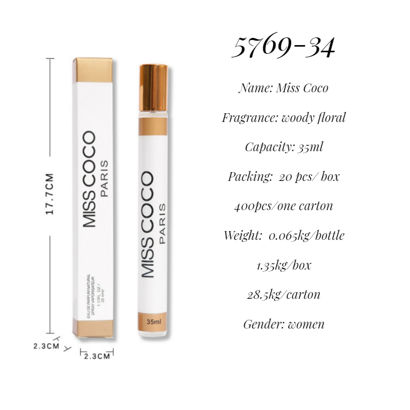 Perfume Gift Set - Manufacturer 35mL Luxury Designer Custom Logo Travel Unisex