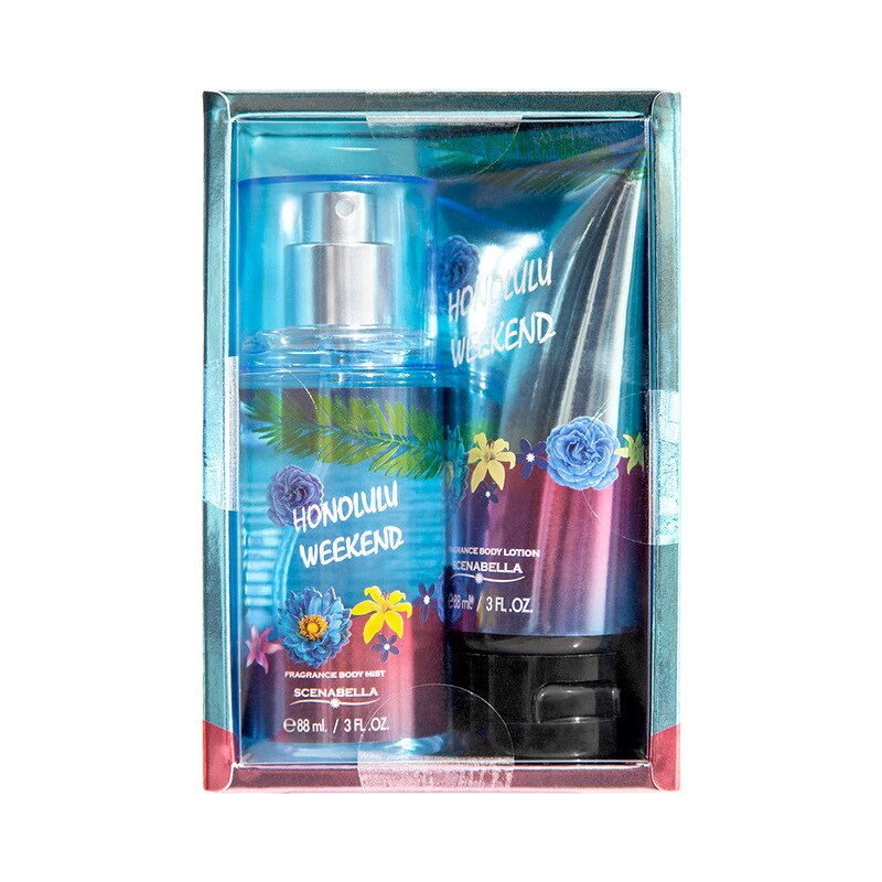 Gift Set - Manufacturer Scenabella Lotion Mist Floral Fruity Travel Custom Logo