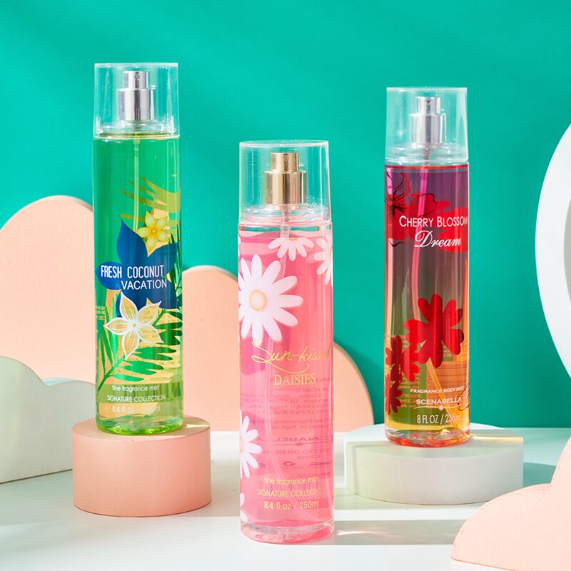 Body Splash - Manufacturer Scenabella 236mL Private Label Pink Pea Original Factory