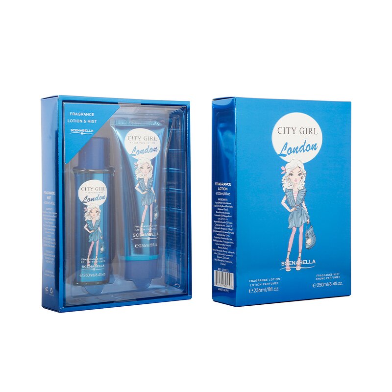 Gift Set - Manufacturer Scenabella 250mL Organic Mist 236mL Lotion Long Lasting