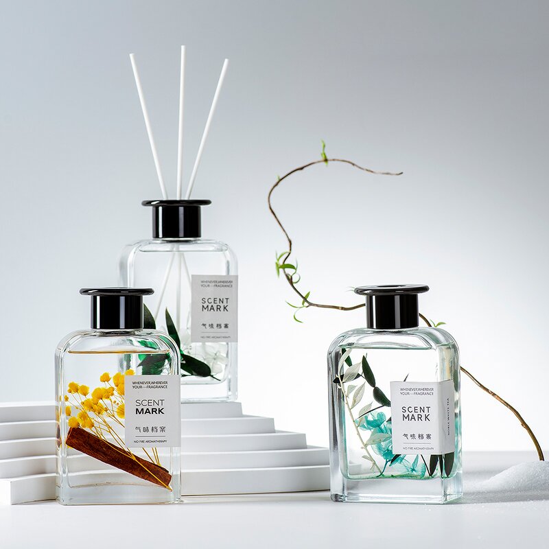 Reed Diffuser - Manufacturer Luxury Private Label Glass Bottle Home Fragrance Daily