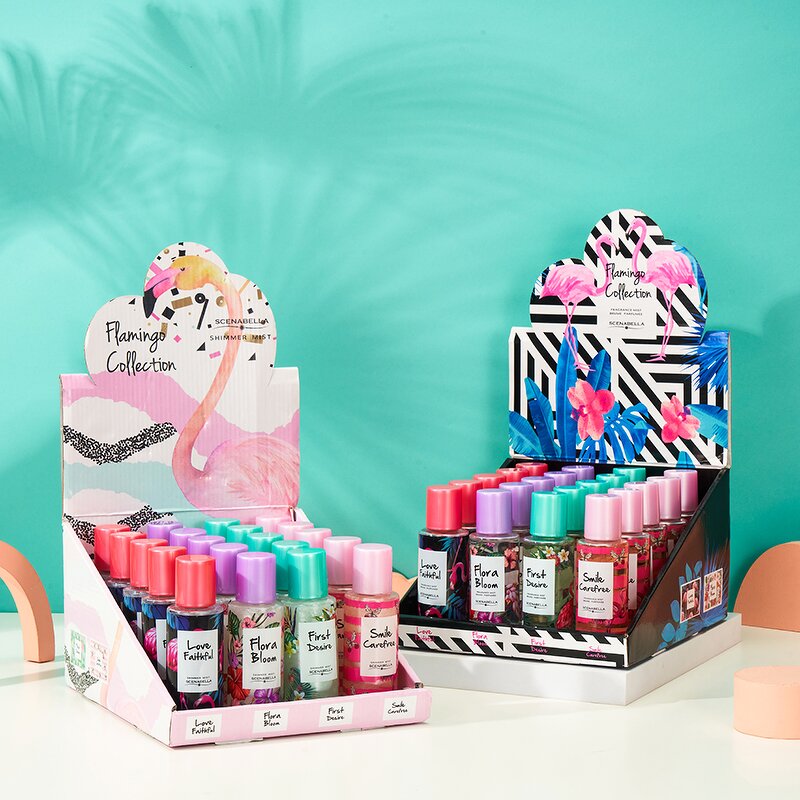 Body Spray - Manufacturer 100mL Flora Bloom Shimmer Mist Custom Logo Packaging