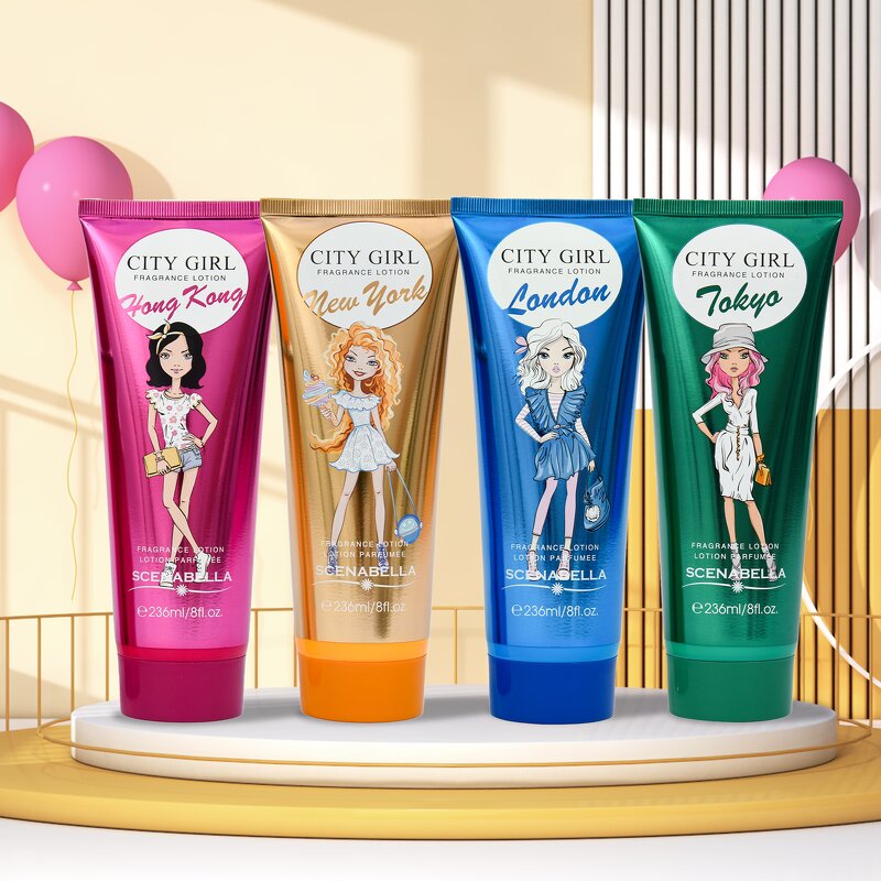 Body Lotion - Manufacturer 236mL BL15179-15182 City Girl Long Lasting Good Smell