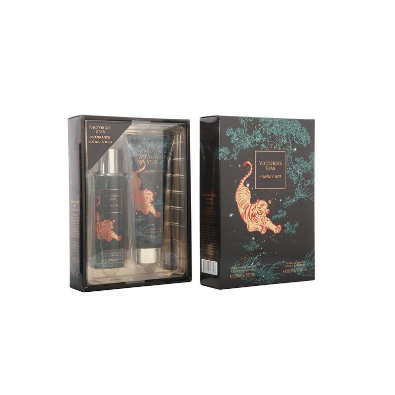 Gift Set - Manufacturer 250mL Lotion 250mL Mist Private Label Floral Long-lasting