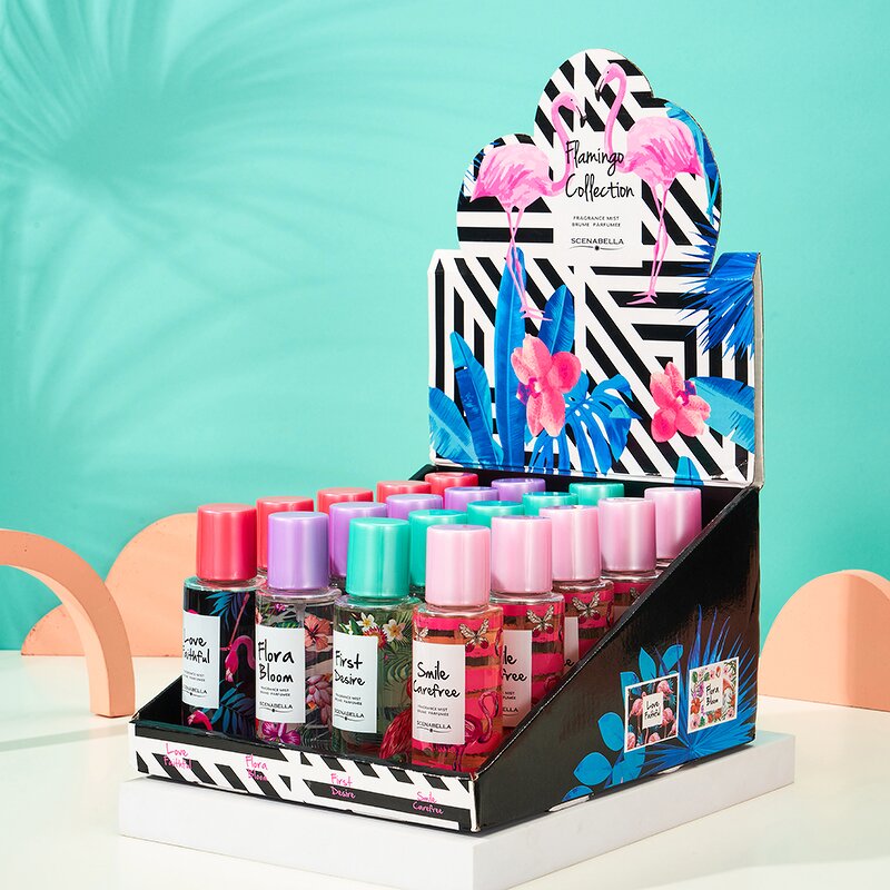 Body Spray - Manufacturer 100mL Flora Bloom Shimmer Mist Custom Logo Packaging