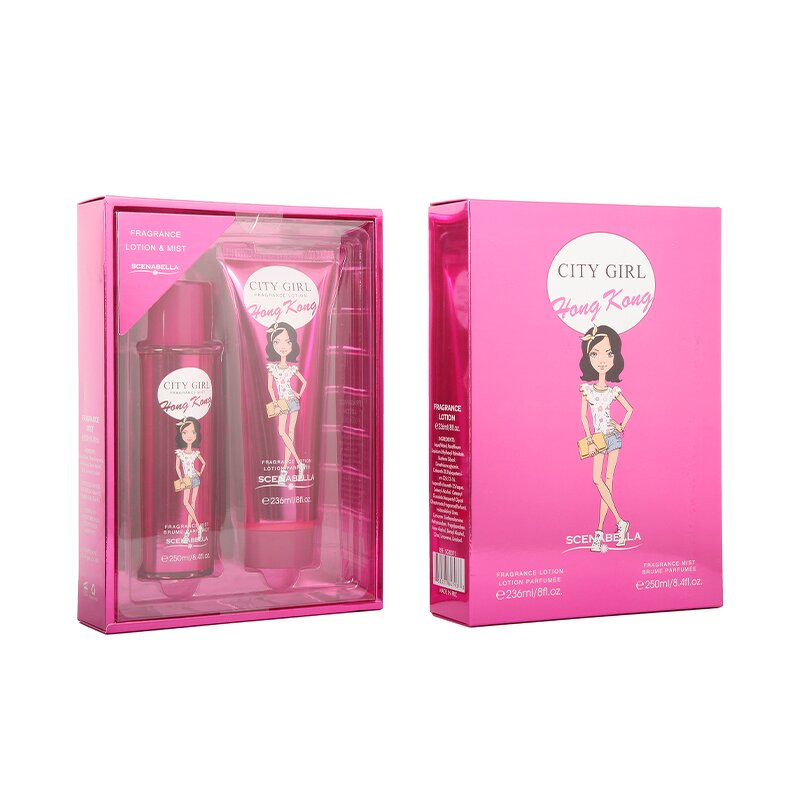 Gift Set - Manufacturer Scenabella 250mL Organic Mist 236mL Lotion Long Lasting