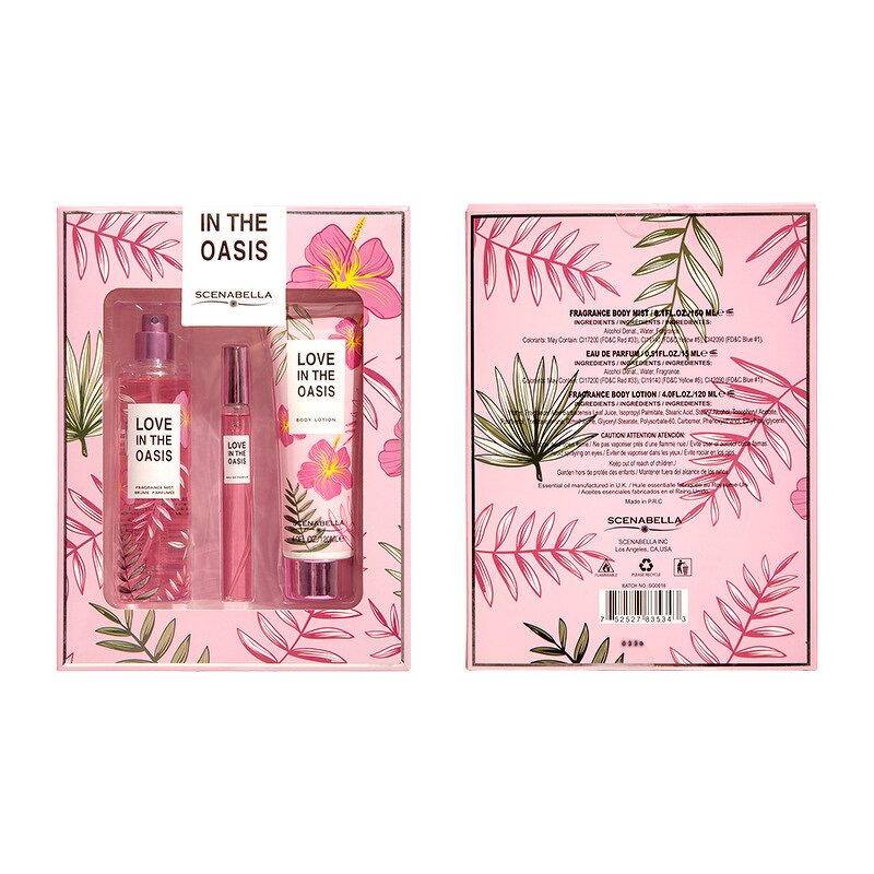 Gift Set - Manufacturer 150mL Perfume 120mL Lotion 3in1 ISO GMPC BSCI OEM ODM