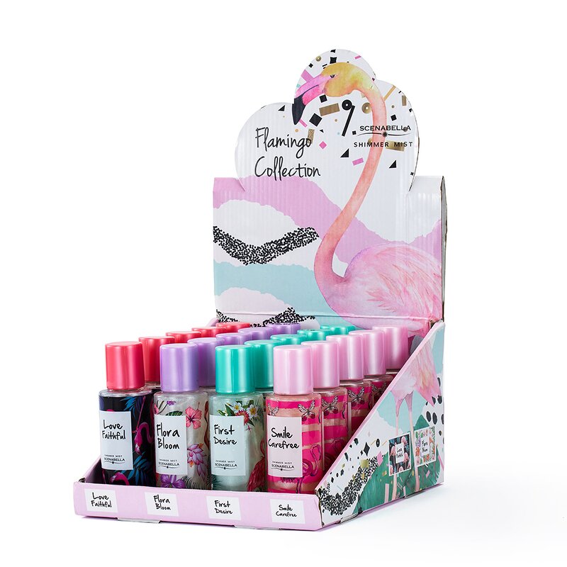 Body Spray - Manufacturer 100mL Flora Bloom Shimmer Mist Custom Logo Packaging