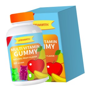 Multivitamin Gummies Factory - 60 Count Vegan Immune Boost