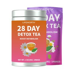 Detox Tea Manufacturer - 28 Day Herbal Cleanse Vitamin Box