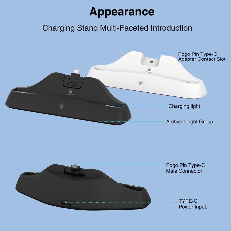 Charging Dock Manufacturer - 4 in 1 RGB for Nintendo Switch Joy Con