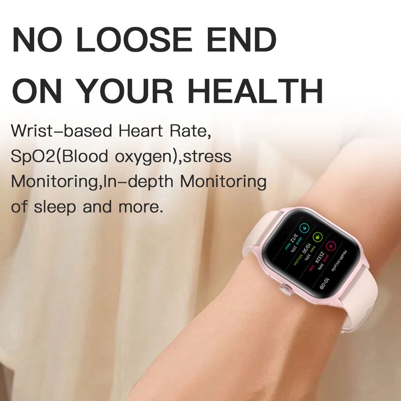 Smartwatch Manufacturer - Round Screen HD Display Wireless Charging