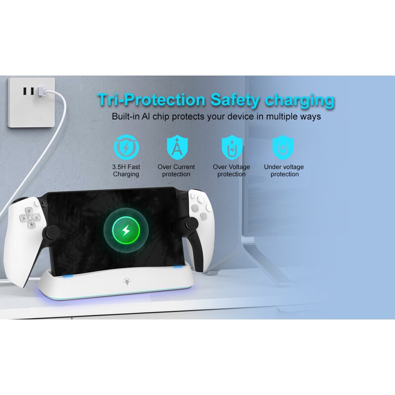 Charging Dock Manufacturer - 4 in 1 RGB for Nintendo Switch Joy Con