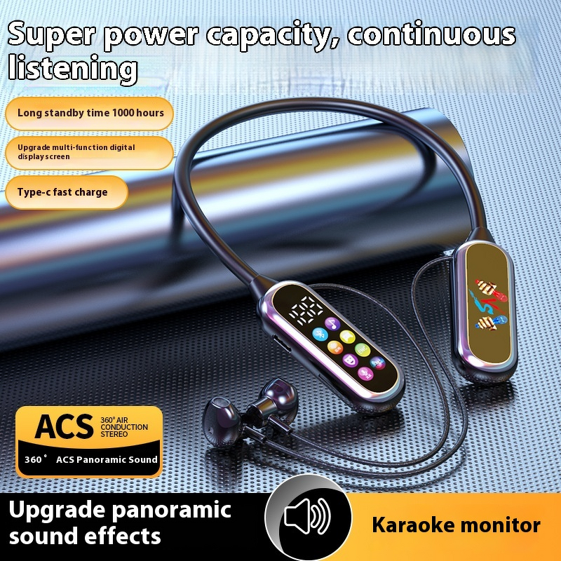 TWS Neckband Headset Manufacturer - 2025 Waterproof Digital Display