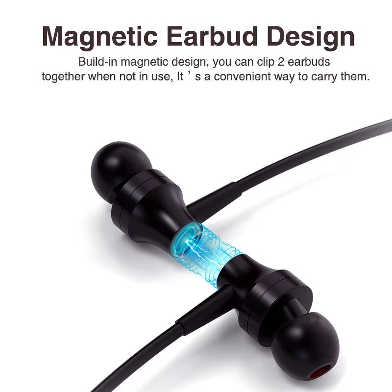 Neckband Earphones Manufacturer - Ultra Long Life BT5.4 HiFi Sound