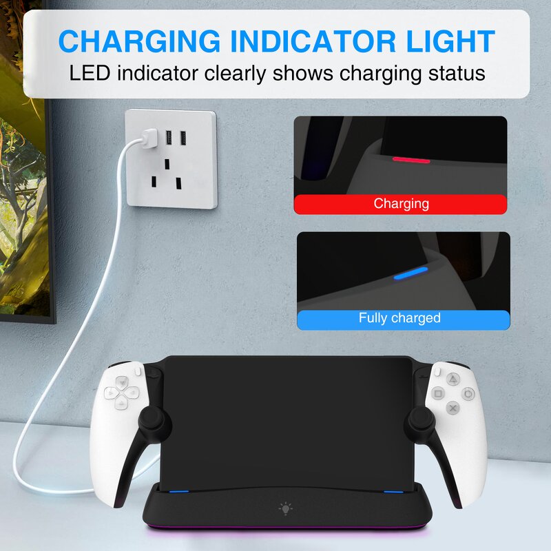 Charging Dock Manufacturer - 4 in 1 RGB for Nintendo Switch Joy Con