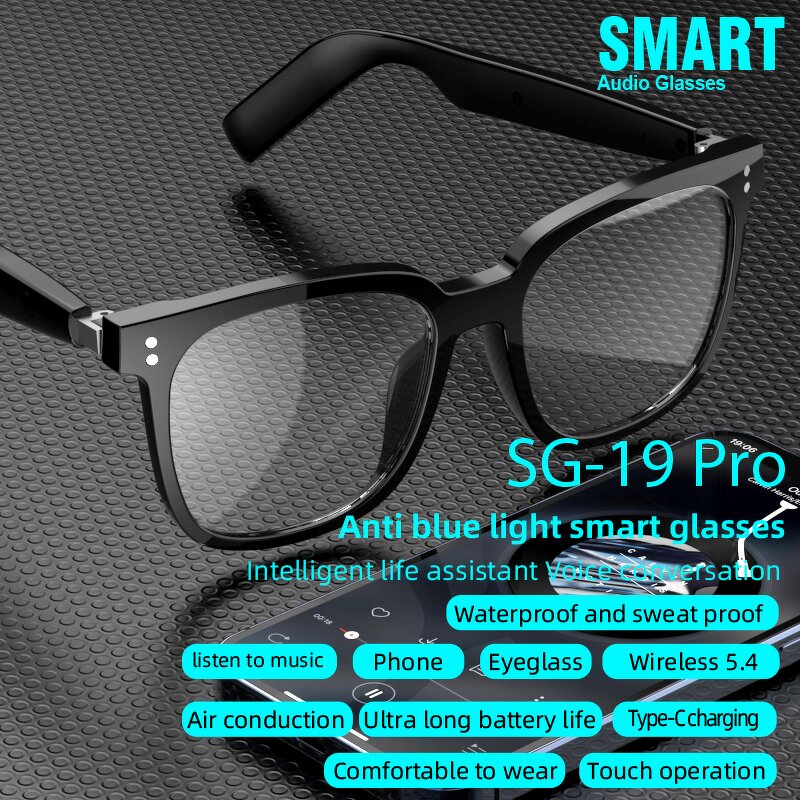Smart Sunglasses Manufacturer - Camera Remote UV TWS Touch Control