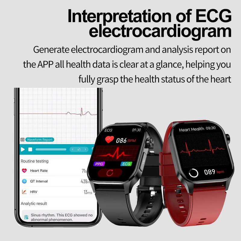 Smart Watch Manufacturer - HD AMOLED Waterproof 123+ Sport Heart Rate