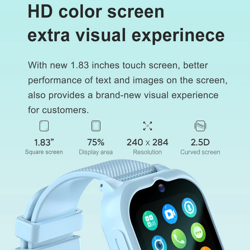 Kids Smartwatch Manufacturer - Waterproof SOS LBS Games 2G SIM