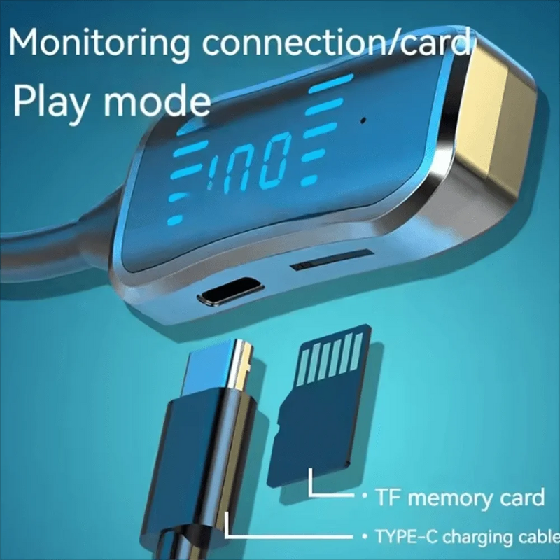 Neckband Headphones Manufacturer - BT 5.4 Game Mode TF Card