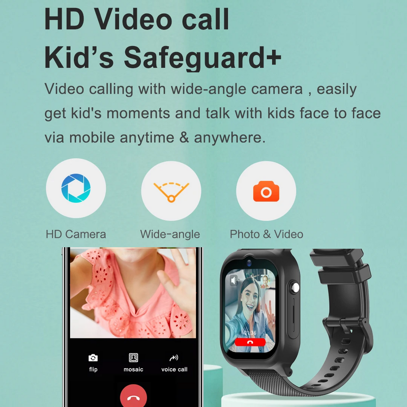 Kids Smartwatch Manufacturer - Waterproof SOS LBS Games 2G SIM