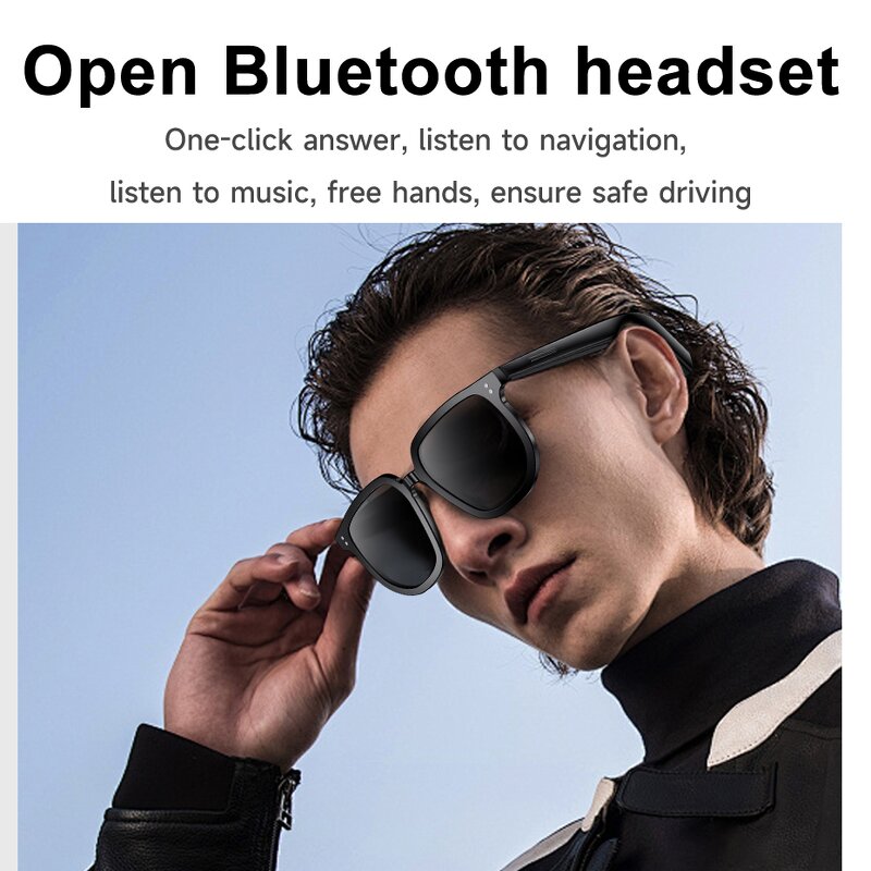 Smart Glasses Manufacturer - BT V5.4 Anti-Light Stereo Dual Speaker