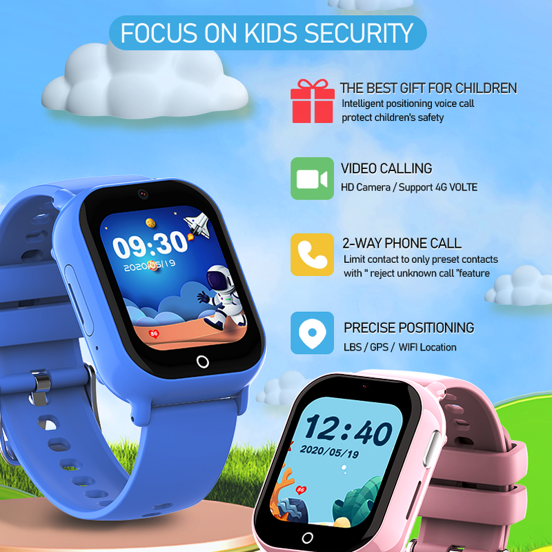 Kids Smartwatch Manufacturer - Waterproof SOS LBS Flashlight Games SIM