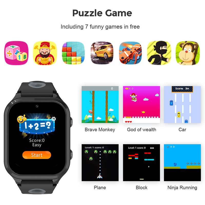 Kids Smart Watch Manufacturer - Camera Support 2G SIM for IOS Android