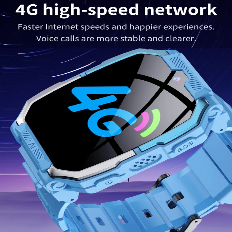Kids Smartwatch Manufacturer - Video Player GPS 4G SIM Voiceover Chat