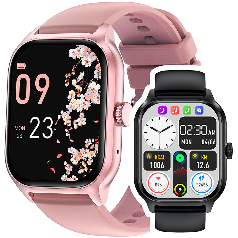 Smartwatch Manufacturer - Round Screen HD Display Wireless Charging