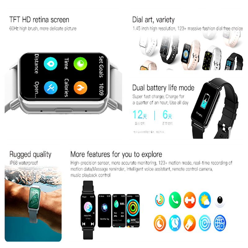 Smart Watch Manufacturer - Cheap New HD TFT Outdoor Call Answer