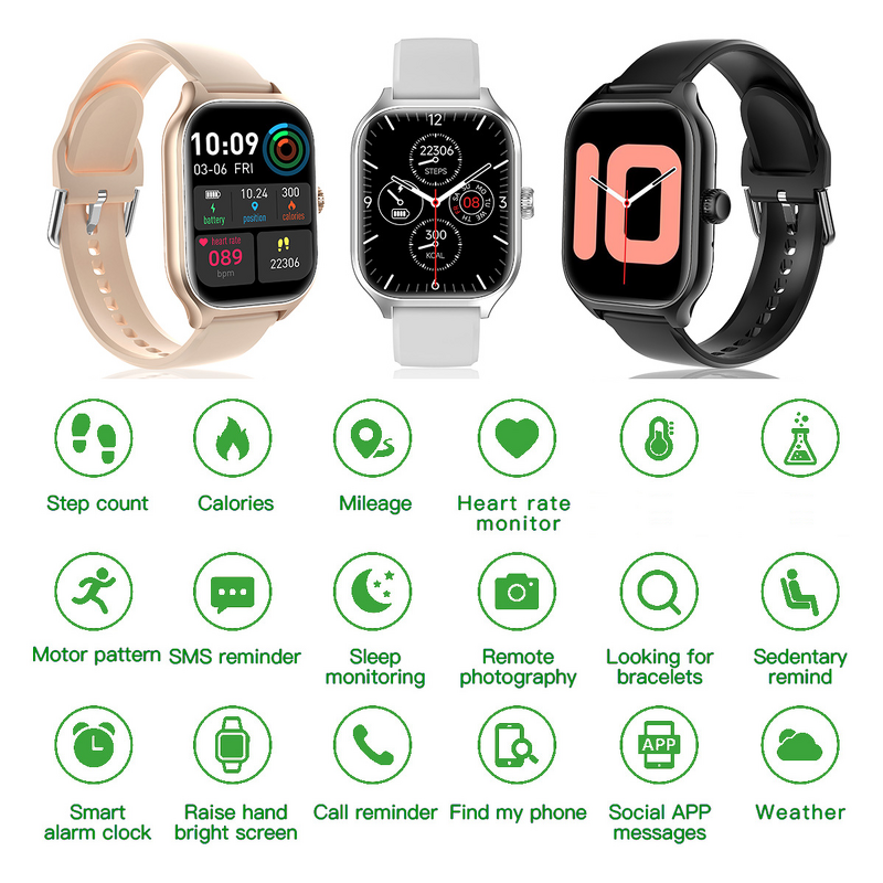 Smart Watch Manufacturer - Factory Price HD Full Touch BT Call