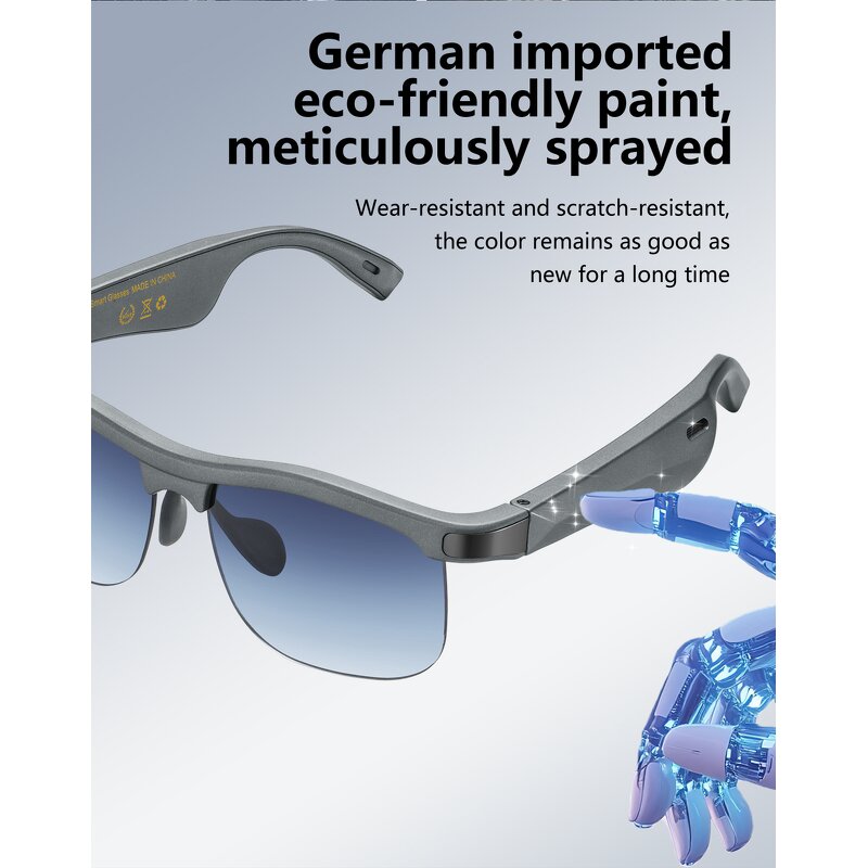 Smart Sunglasses - Manufacturer Bluetooth Open-Ear UV400 Hands-Free Outdoor Calls