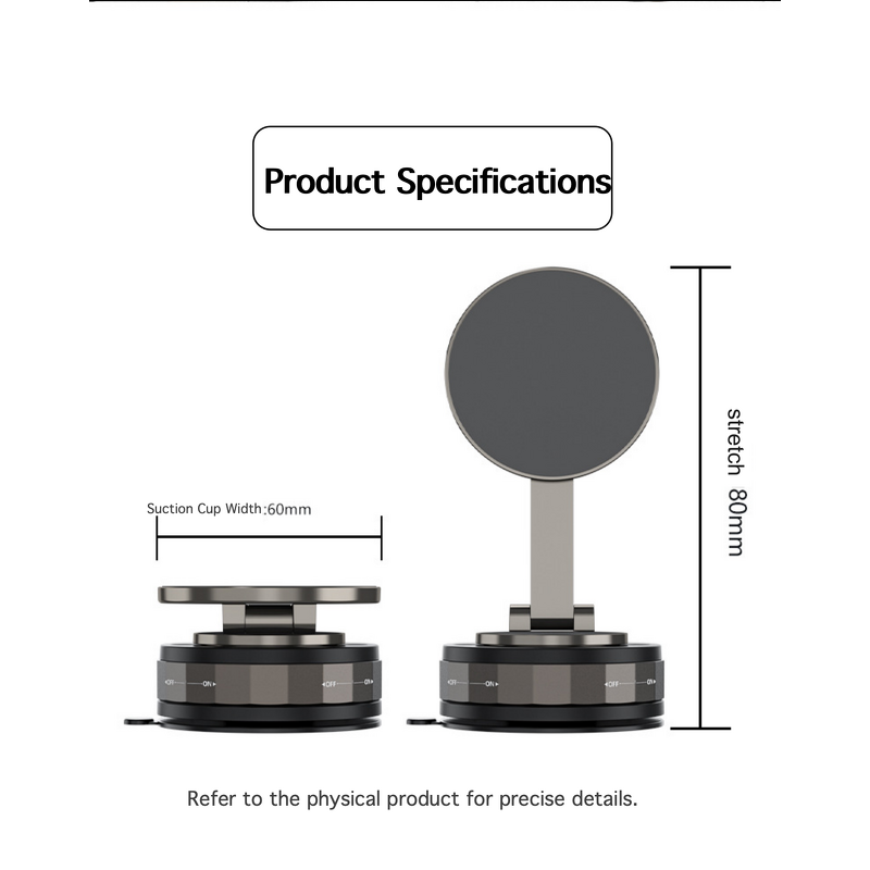 Phone Holder - Manufacturer Auto-Lock Magnetic Zinc Alloy Car Desk Zero Shaking