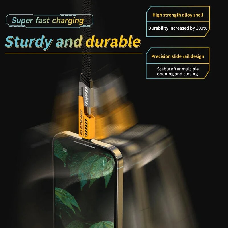 Charging Cable - Manufacturer 3-in-1 Nylon Braided iOS Micro-USB Phones Scanners