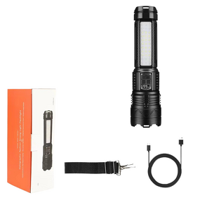 Laser Flashlight - Manufacturer 30W Aluminum Super-Bright Focusable Red Blue Long-Range