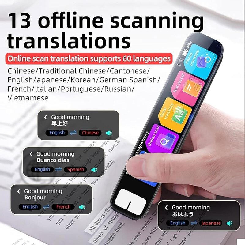 Translation Pen - Manufacturer S08B ABS Upgraded Offline Dictionary Scanner Kids Business