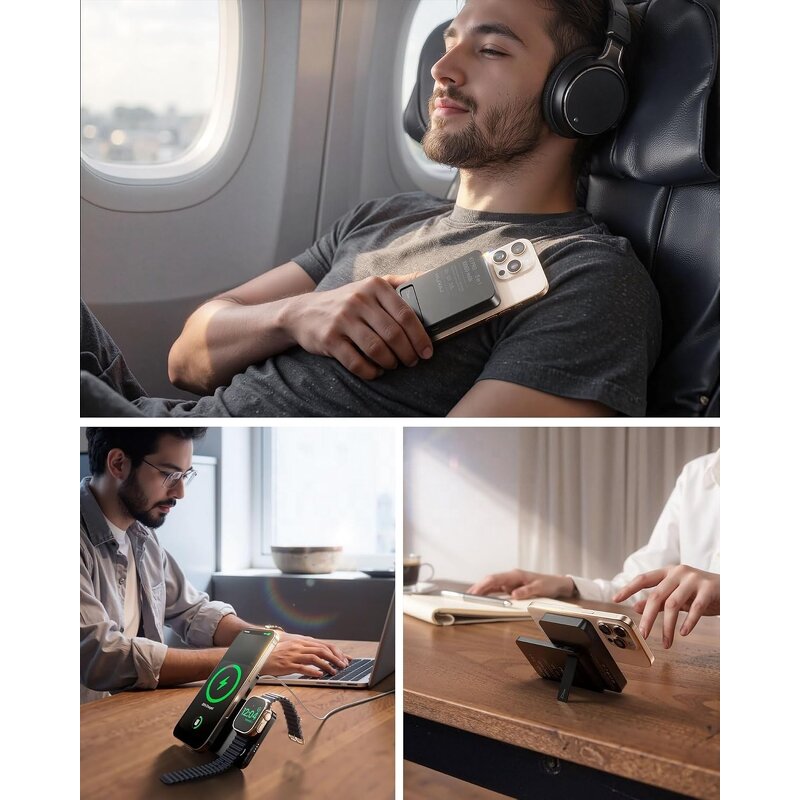 Power Bank - Manufacturer 5000mAh Magnetic 20W Type-C Input/Output Slim