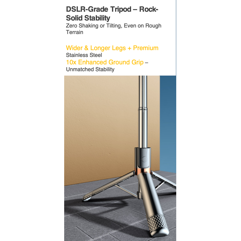 Selfie Stick - Manufacturer Bluetooth Remote Mobile Holder Vlogging Live Group