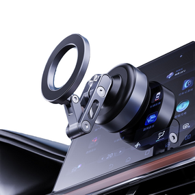Phone Holder - Manufacturer Magnetic Auto-Lock Vacuum Zinc Alloy Car Airplane Desk