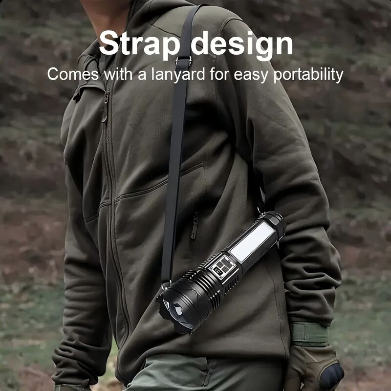 Laser Flashlight - Manufacturer 30W Aluminum Super-Bright Focusable Red Blue Consumer