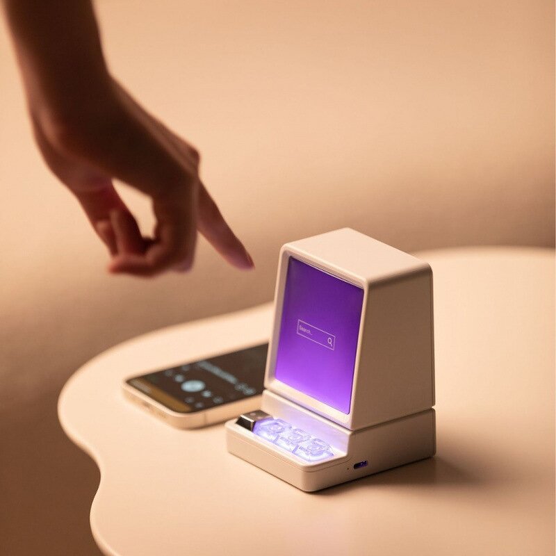 Bluetooth Speaker - Manufacturer New Classic Bluetooth Subwoofer LED Smart Home