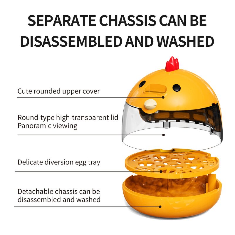 Egg Incubator - Manufacturer Clear Window Goose Duck Chicken Home Use Hatching