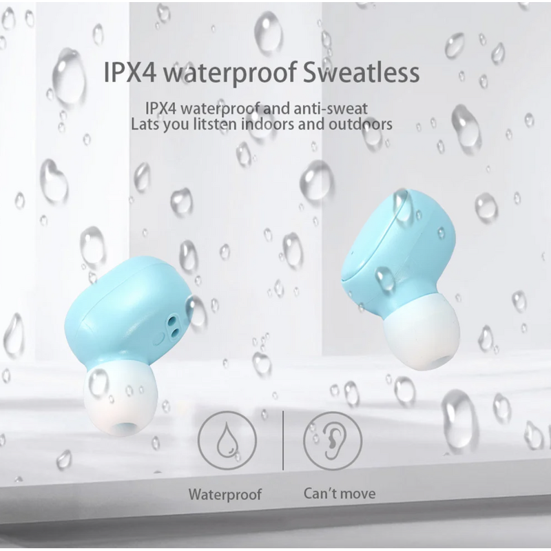 Wireless Earbuds - Manufacturer Bluetooth 5.0 Waterproof TWS Low Latency Noise