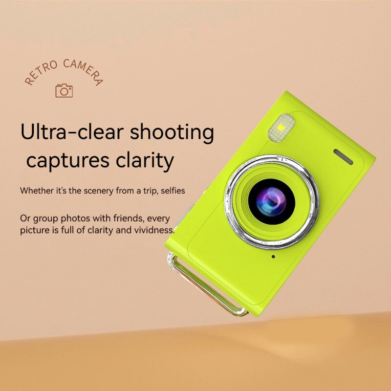 Digital Camera - Manufacturer 1080P 64MP 2.4" Flip Screen Selfie Vlogging Portable