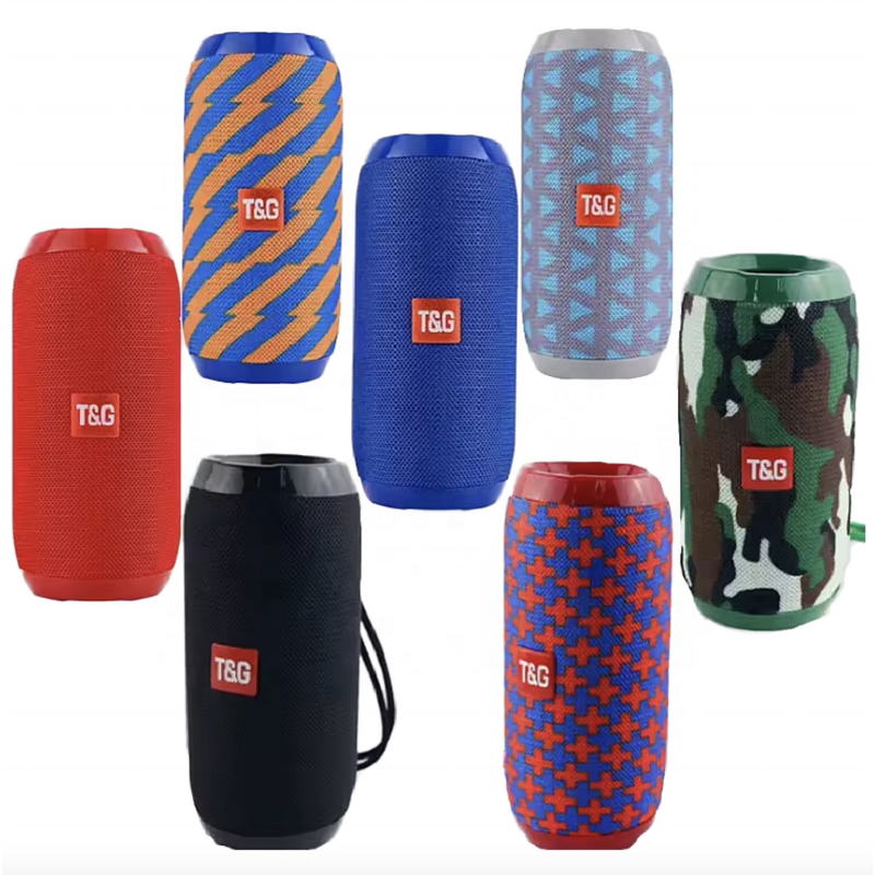 Bluetooth Speaker - Manufacturer TG117 10W BT5.3 Aluminum Cylinder OEM Customizable