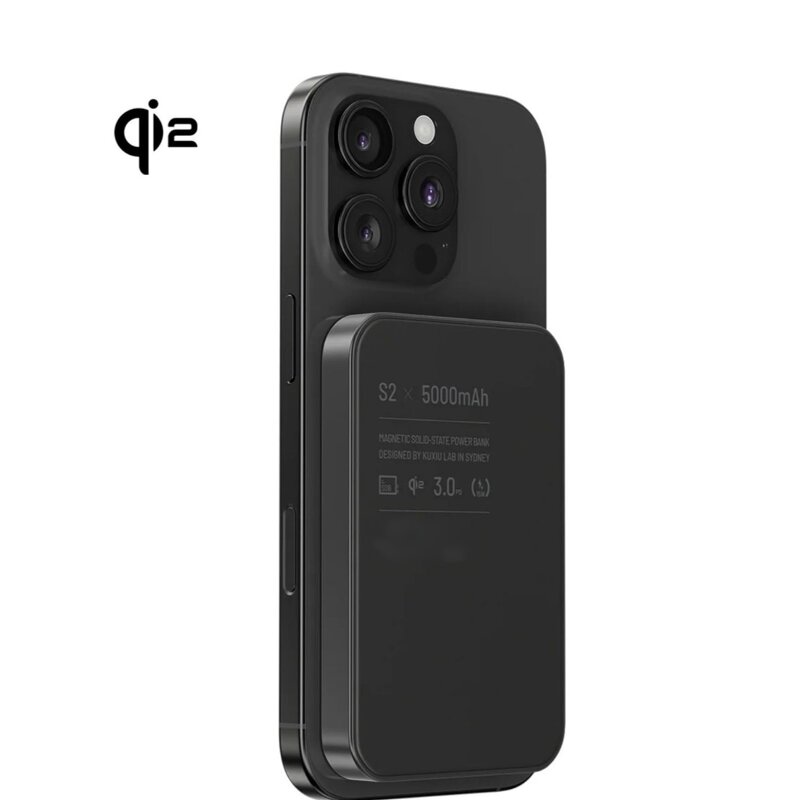 Power Bank - Manufacturer 5000mAh Magnetic Wireless 20W Type-C Smartphone