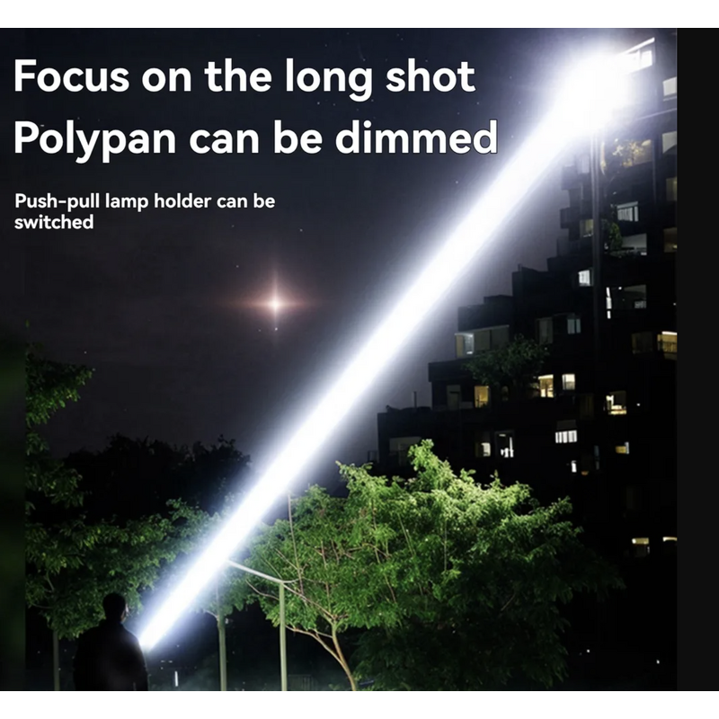 Laser Flashlight - Manufacturer 30W Aluminum Super-Bright Focusable Red Blue